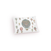 Hot Air Balloon Satin Cushion