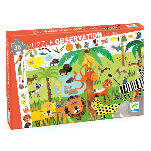 Jungle 35pc Observation Puzzle