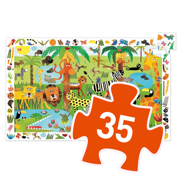 Jungle 35pc Observation Puzzle