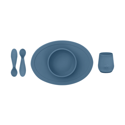 Tiny First Food Set - Indigo