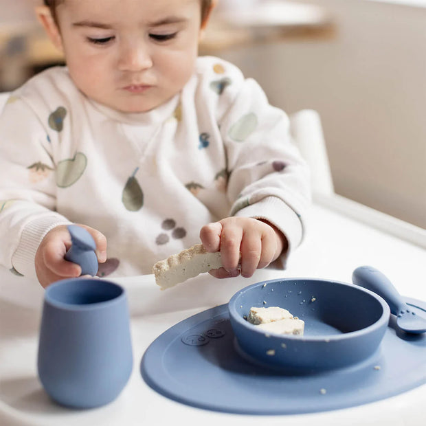 Tiny First Food Set - Indigo