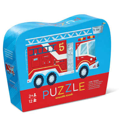 Mini Puzzle 12 pc - Fire Truck
