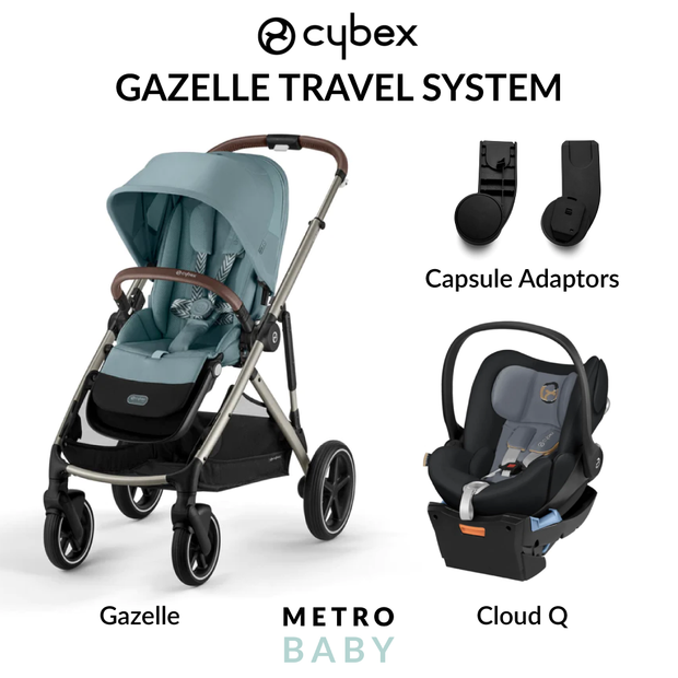 Capsule pram top