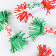 Jolly Holly Fringe Crackers