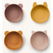 Iggy Silicone Bowls 4 Pack VARIOUS STYLES PRE ORDER DECEMBER