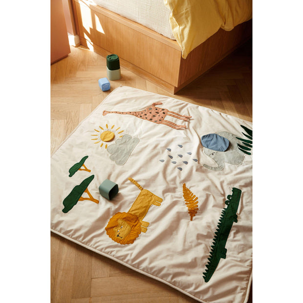 Glenn Activity Blanket - Safari Sandy Mix PRE ORDER  DECEMBER
