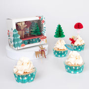 Winter Woodland Cupcake Kit