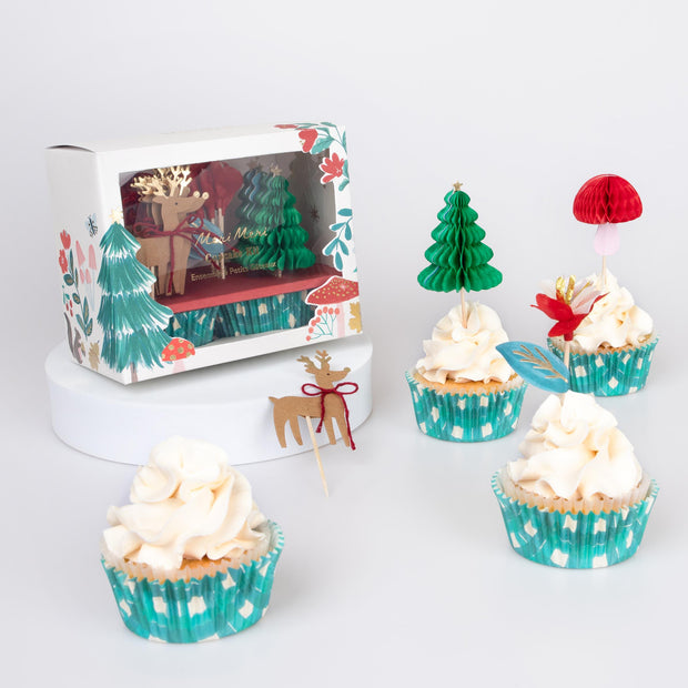 Winter Woodland Cupcake Kit