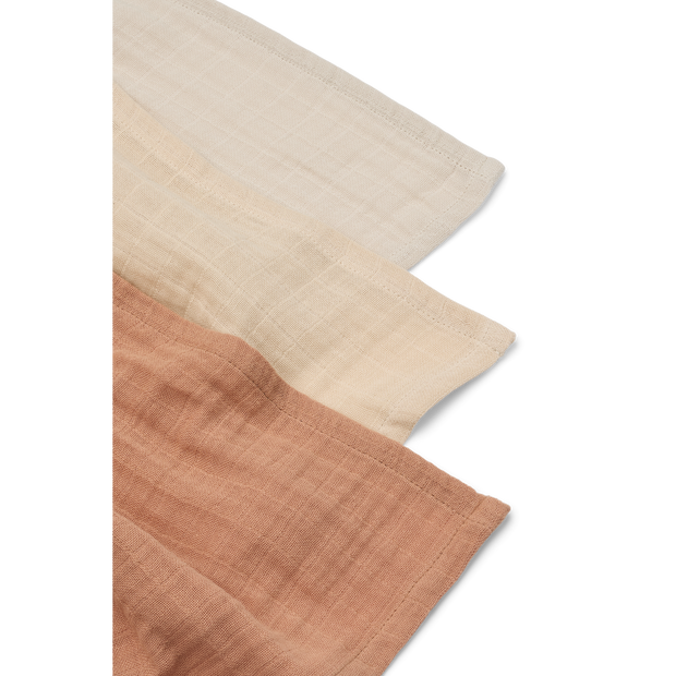 Lewis Muslin Cloth 3-pack VARIOUS COLOURS PRE ORDER NOVEMBER