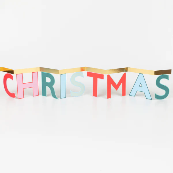 Merry Christmas Concertina Card