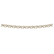Gold Glitter Bow Garland