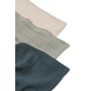 Lewis Muslin Cloth 3-pack VARIOUS COLOURS PRE ORDER NOVEMBER