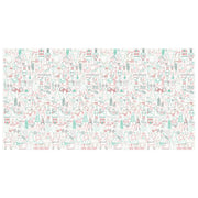 Christmas Color In Activity Tablecloth