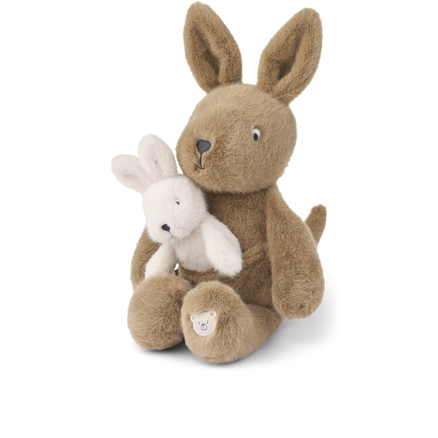 Kelly Kangaroo Mommy & Me Teddy - Dune PRE ORDER