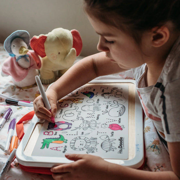 Hey Doodle Reusable Colouring Silicone Mini Mat VARIOUS DESIGNS