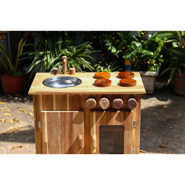 Combo Wooden Stove and Sink