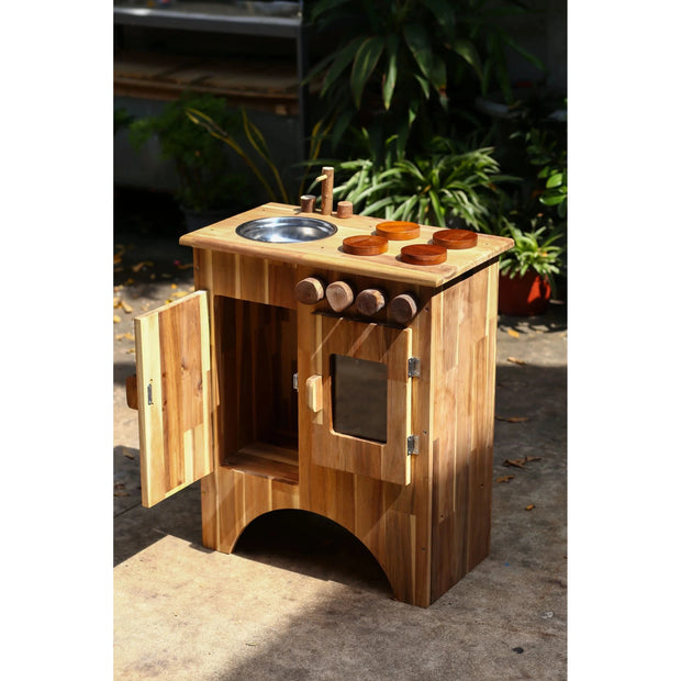 Combo Wooden Stove and Sink