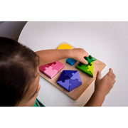 Jigsaw Shape Fraction Puzzle