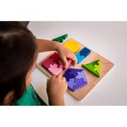 Jigsaw Shape Fraction Puzzle