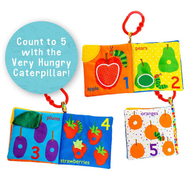 The Very Hungry Caterpillar Let's Count Clip-On Soft Book