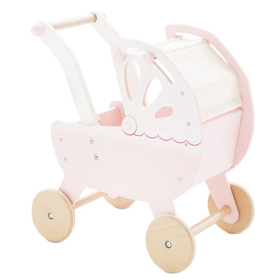 Baby Meri Meri Ice Cream Cone Pink Plush Rattle Toy Organic