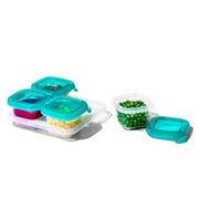 Silicone Baby Blocks - Teal VARIOUS SIZES