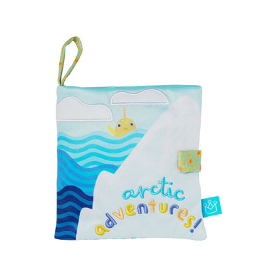 Arctic Adventure Fabric Washable Bath Book