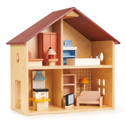 Poppets Dollhouse with Furniture