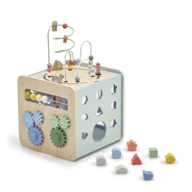 Triangular Activity Cube Giant Activity Cube - Green