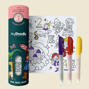 Hey Doodle Reusable Colouring Silicone Mini Mat VARIOUS DESIGNS