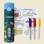 Hey Doodle Reusable Colouring Silicone Mini Mat VARIOUS DESIGNS