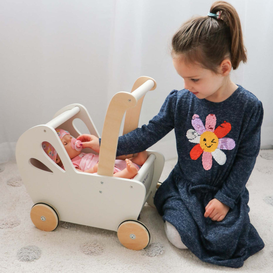 Essentials Dolls Pram VARIOUS COLOURS1