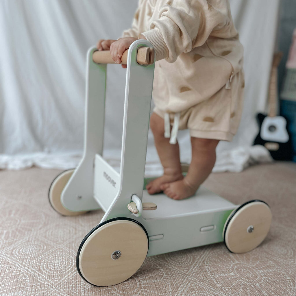 Wooden baby cheap walker australia