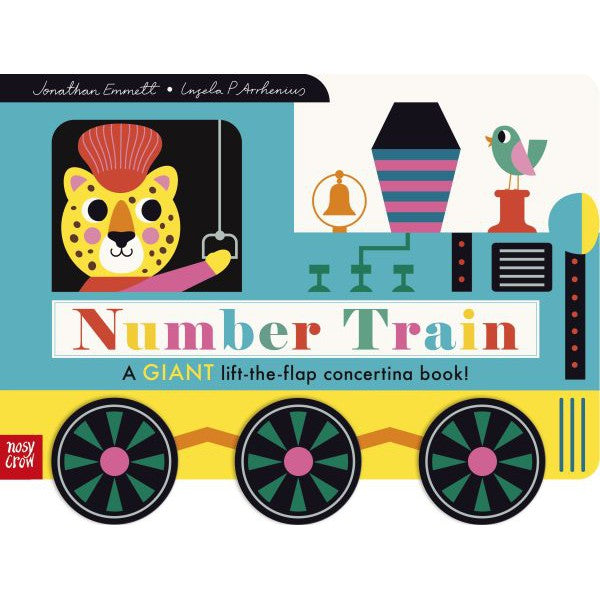 Number Train By Jonathan Emmett & Ingela P Arrhenius