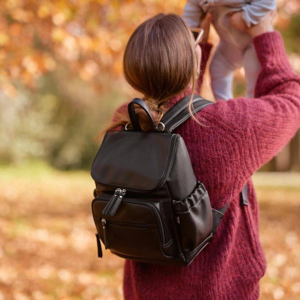 Vegan Leather Signature Mini Backpack VARIOUS COLOURS