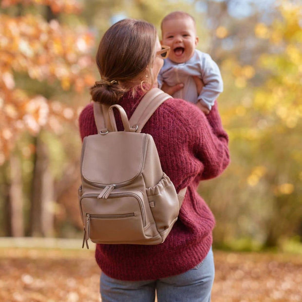 Vegan Leather Signature Mini Backpack VARIOUS COLOURS