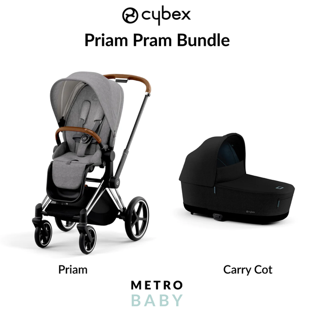 Priam Pram 2022 + Lux Carry Cot