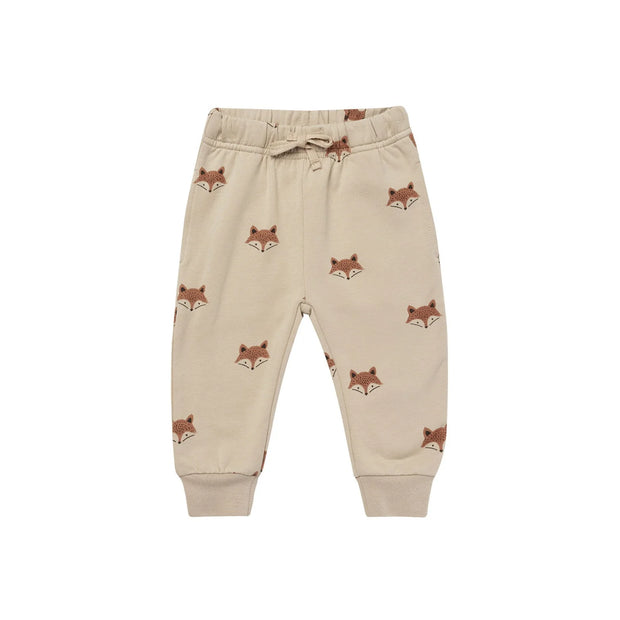Relaxed Fleece Sweatpant - Foxes