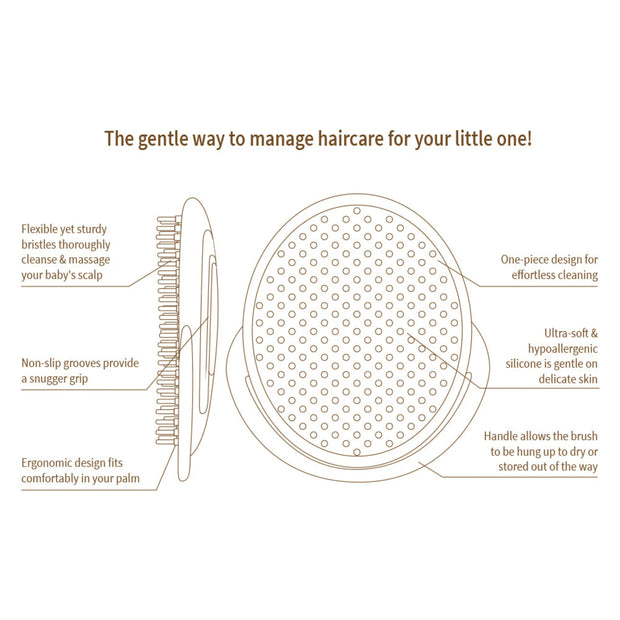 Silicone Shampoo Brush