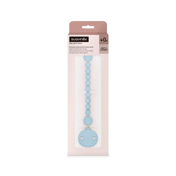 Silicone Bobble Soother Clip VARIOUS COLOURS