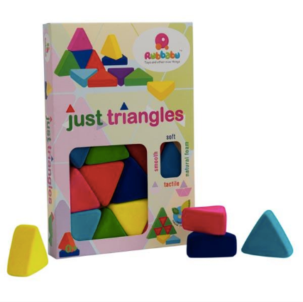 Rubbablox Just Triangles (Set of 16)