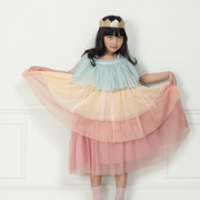 Rainbow Ruffle Princess Dress (3-4Y)