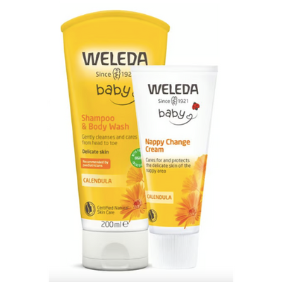 WELEDA Calendula Baby Cream - Protects Sensitive Baby Skin Against Soreness  - The Ideal Care for The Diaper Area - Cares Gently & soothes Skin 