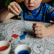 Hey Doodle Reusable Silicone Sensory Placemat