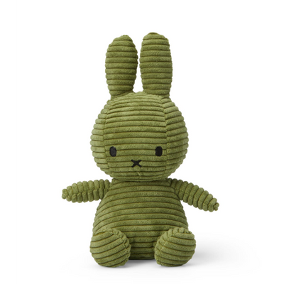 Miffy Sitting Corduroy - Olive Green