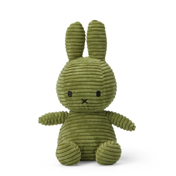 Miffy Sitting Corduroy - Olive Green