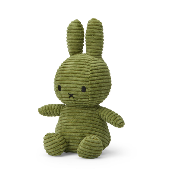 Miffy Sitting Corduroy - Olive Green