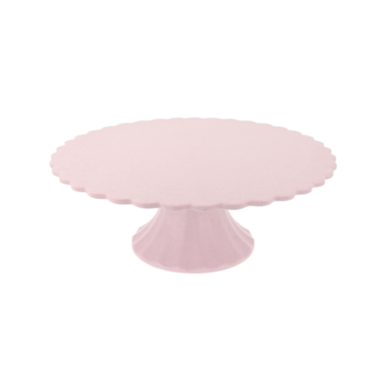 Reusable Bamboo Cake Stand - Pink