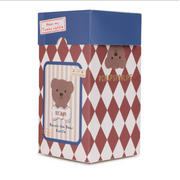 Bernie The Bear Rattle In Giftbox 12 cm