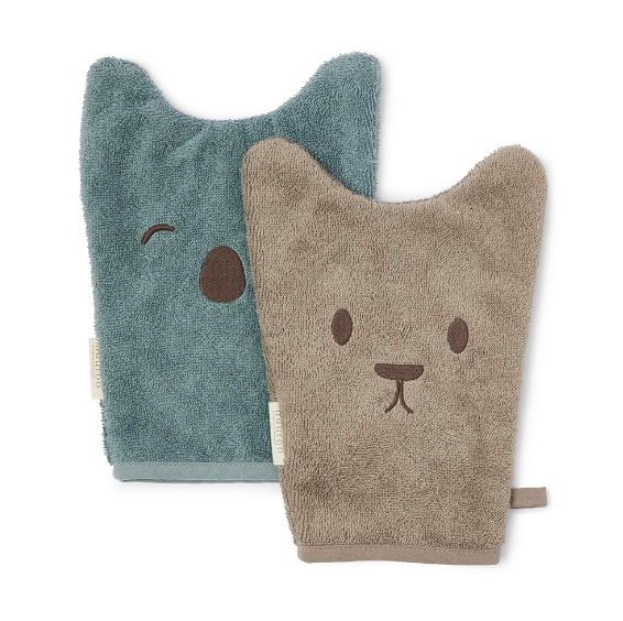 Agnes face cloth 2 pack Cinder Lead